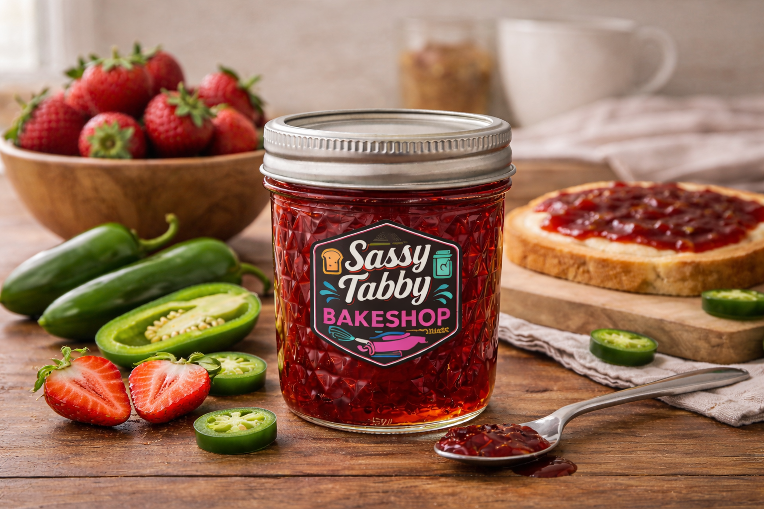 Strawberry Jalapeño Jam