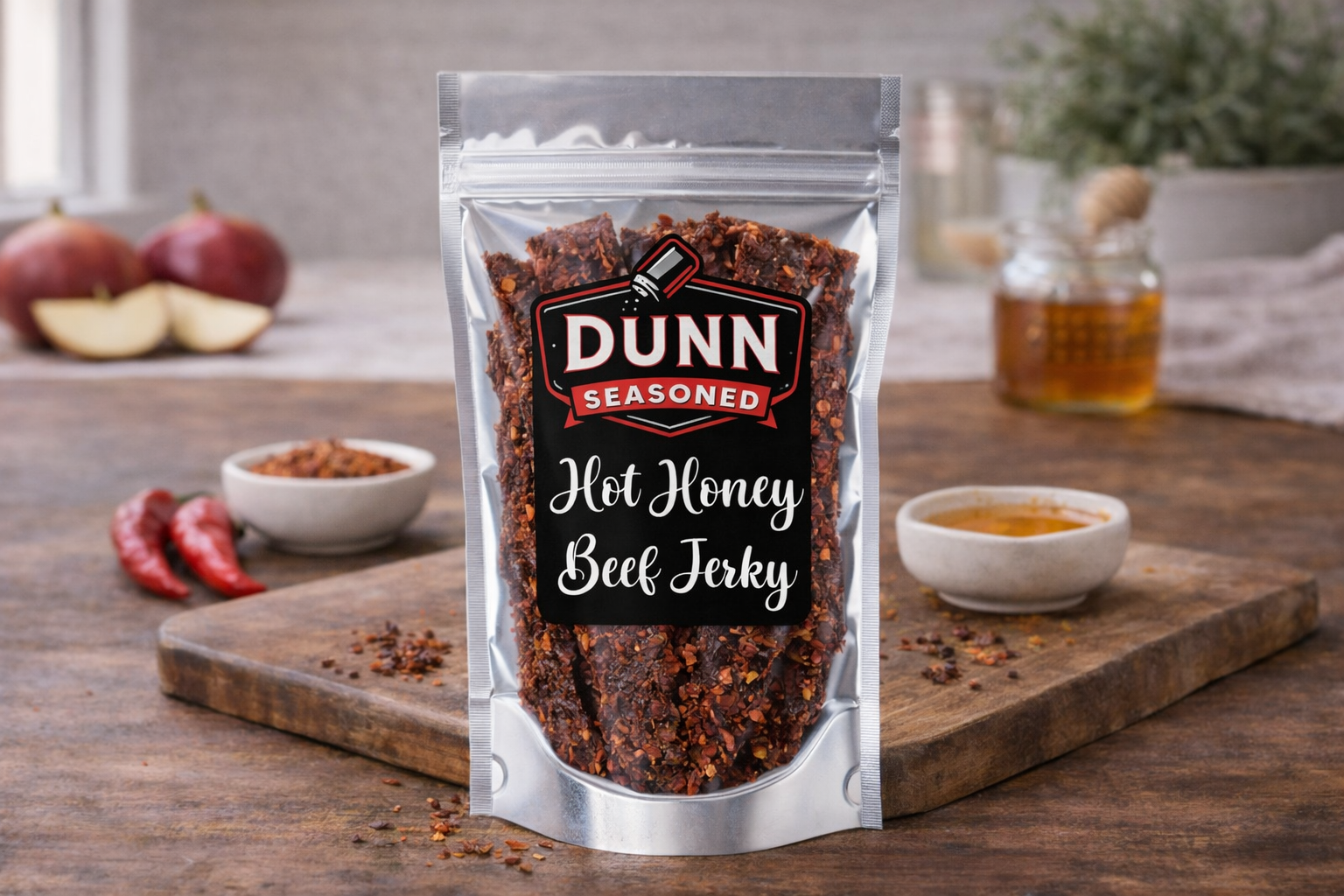 Hot Honey Beef Jerky